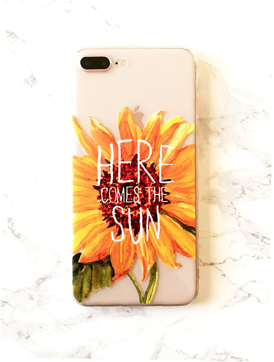 Here Comes the Sun Phone Case