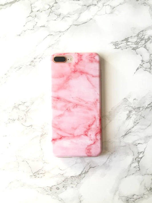 RED VELVET Marble iPhone Case