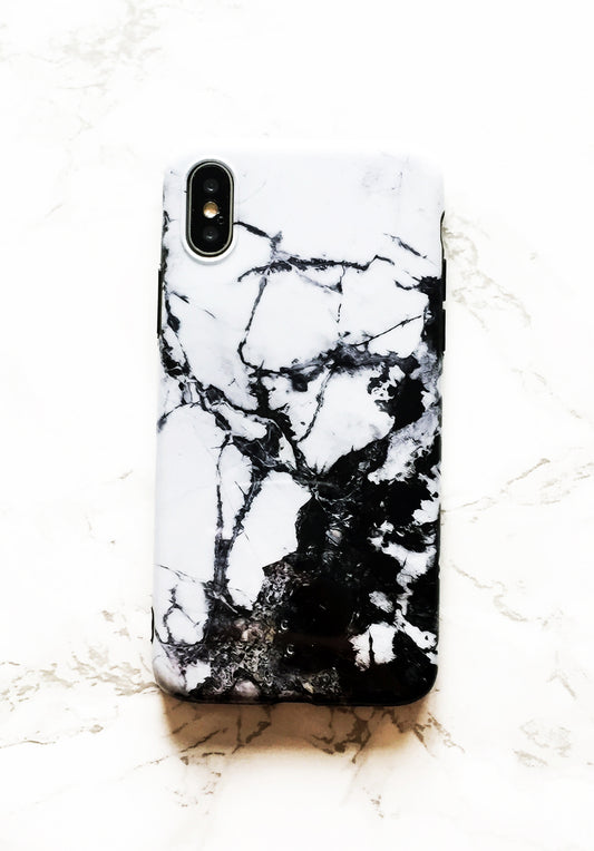 Cookies & Cream Marble iPhone Case