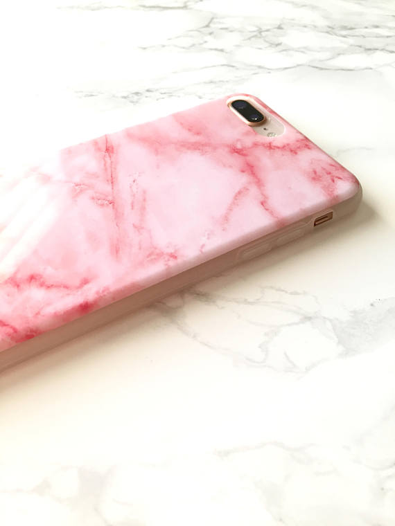 RED VELVET Marble iPhone Case