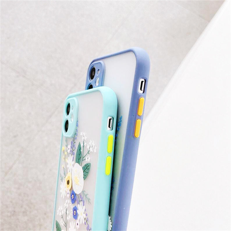 Pastel Floral Comfort Color Phone Case