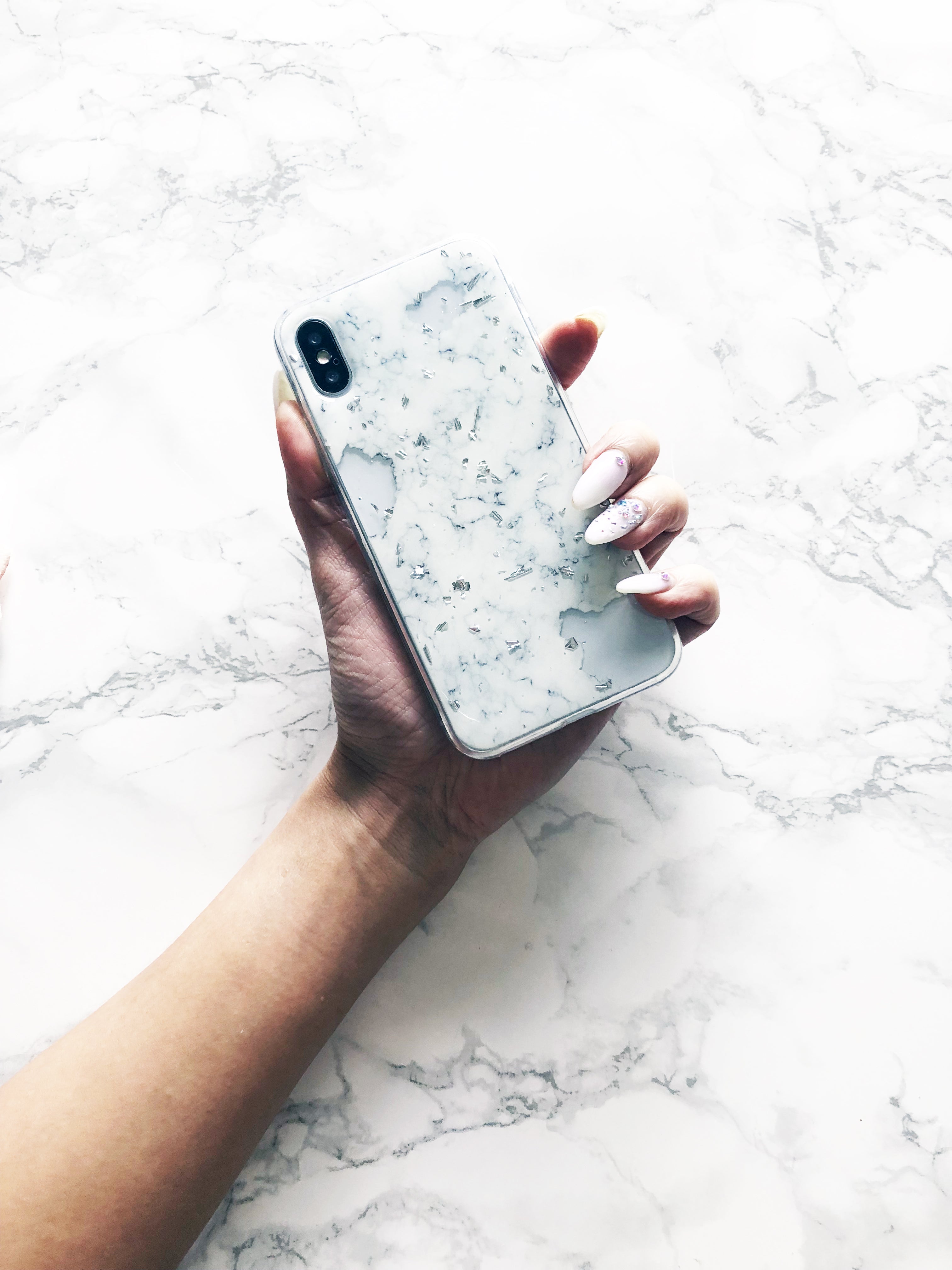 Champagne Marble Phone Case