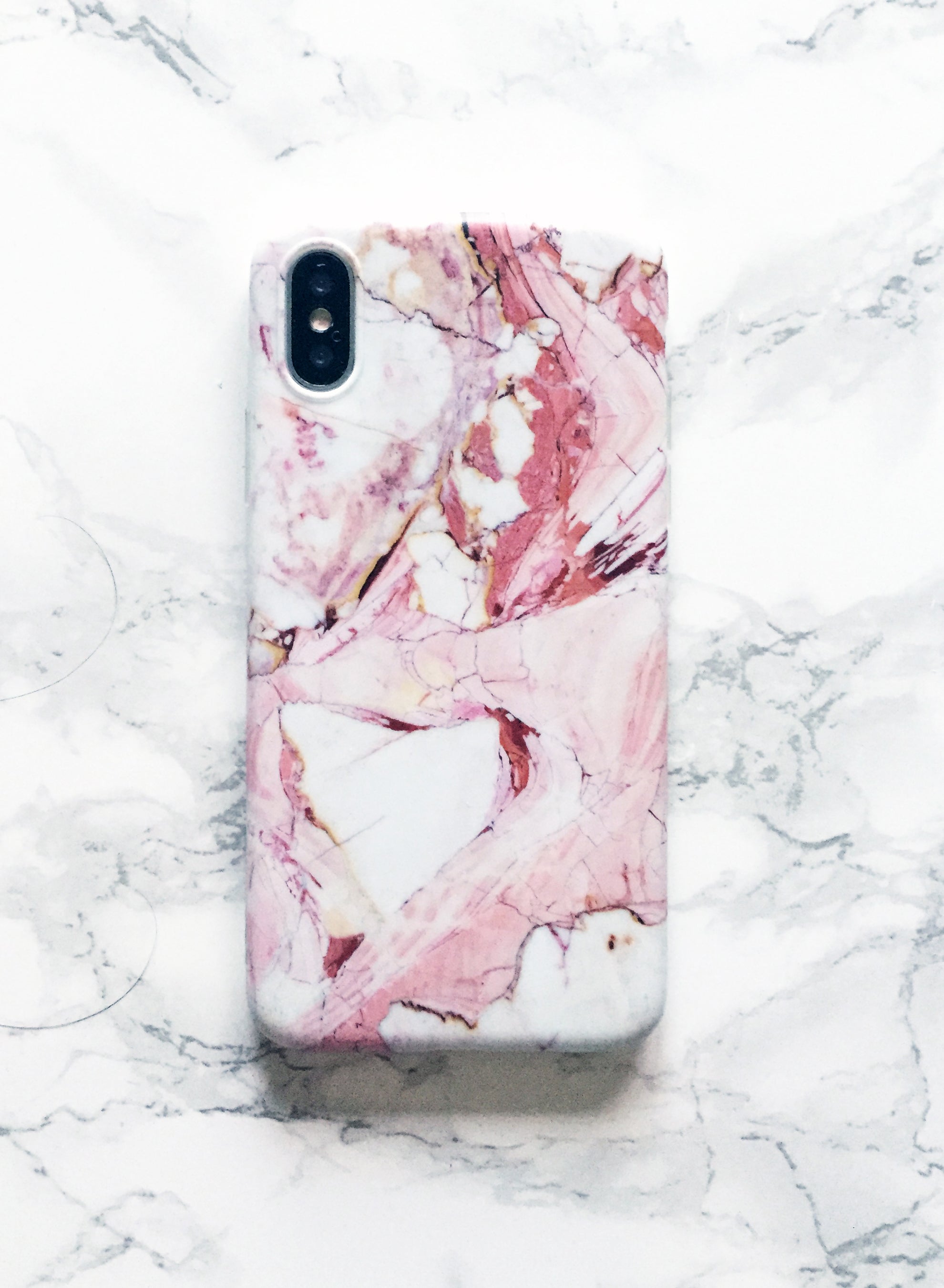 Rosé Marble Phone Case