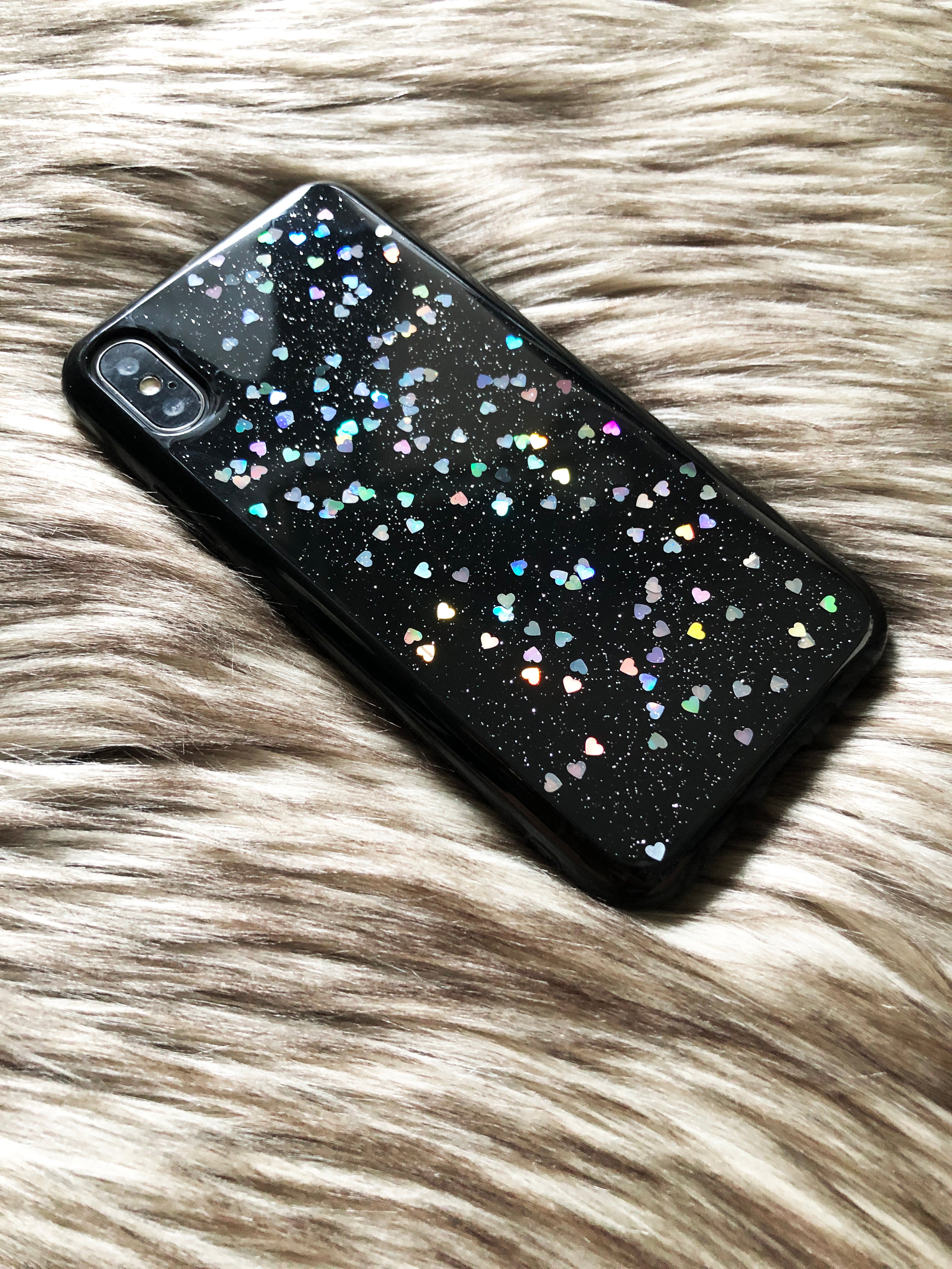 Queen of the Night - Glitter Holographic Sparkle iPhone Case
