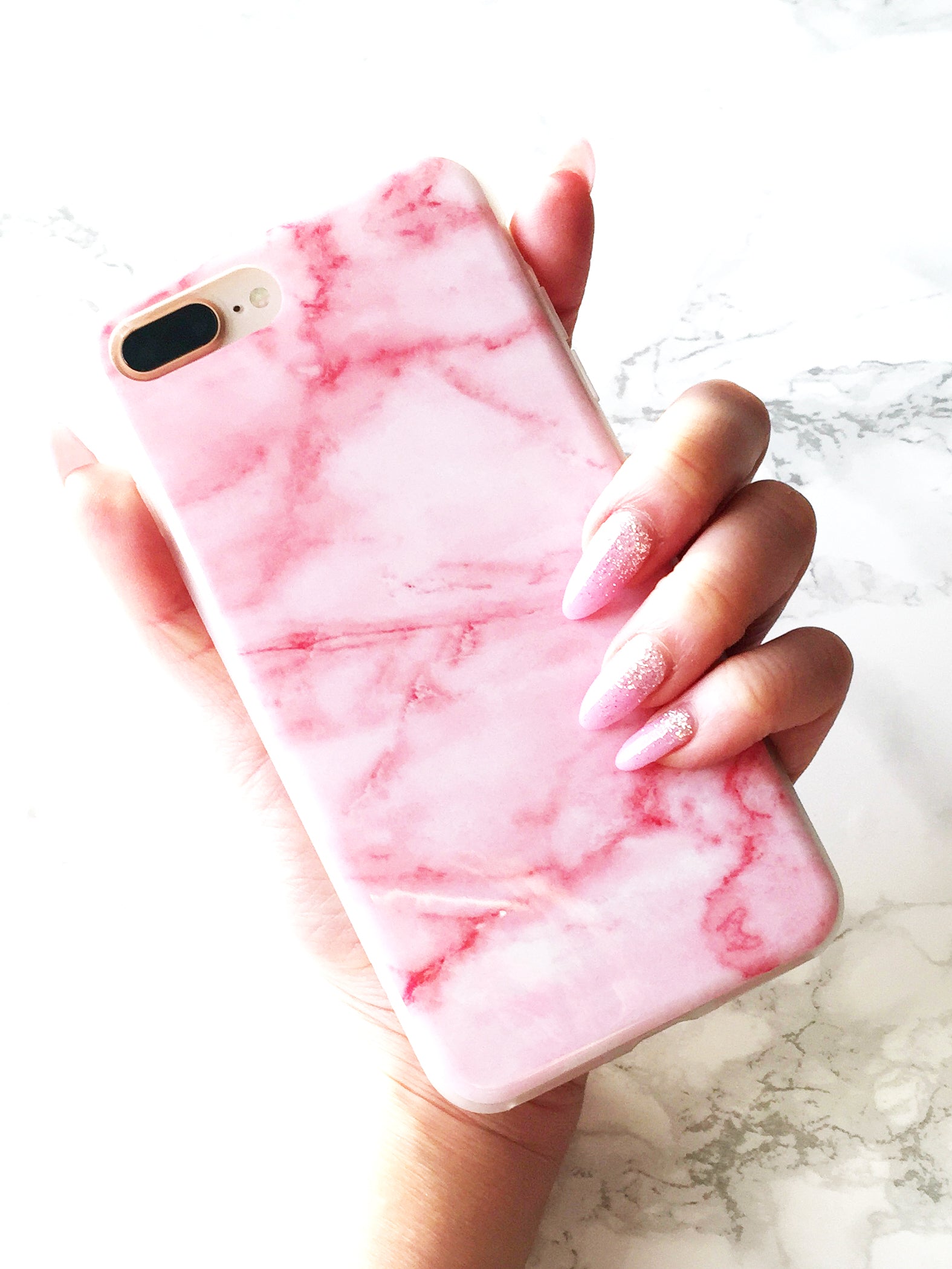 One More Night Marble Phone Case