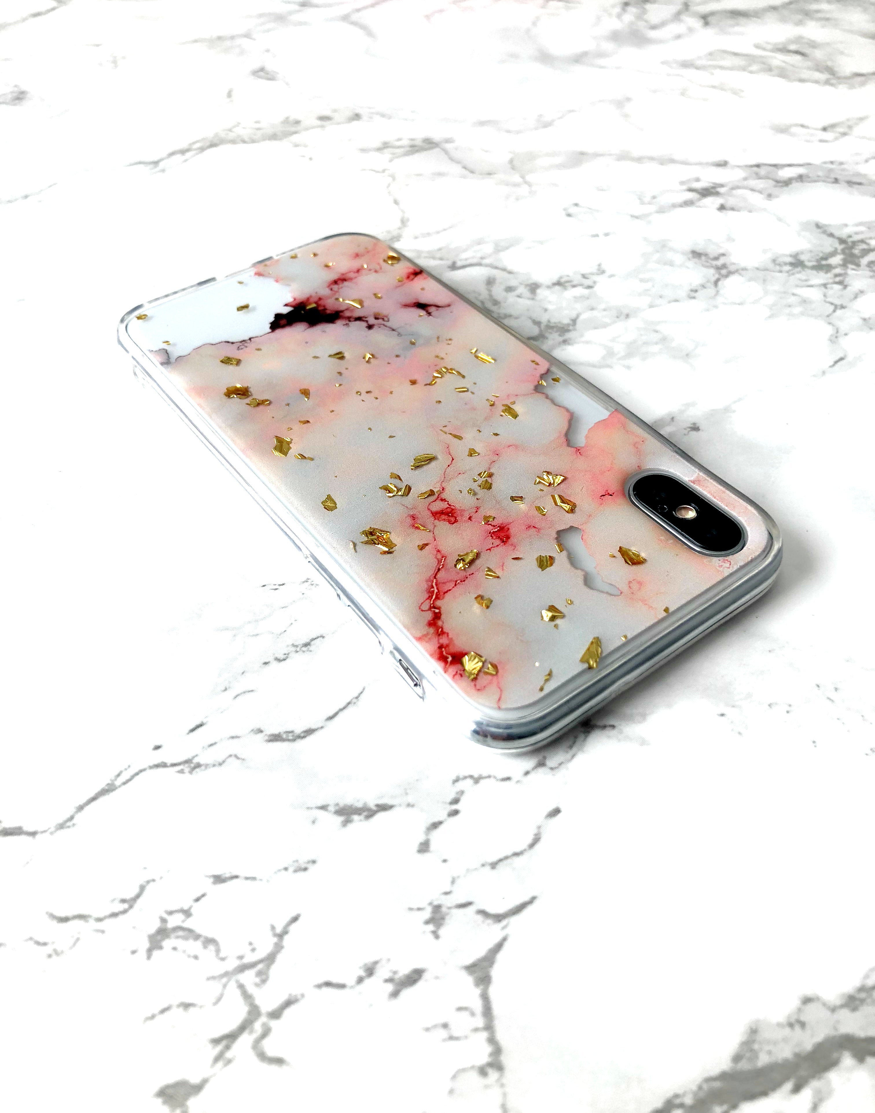 Champagne Marble Phone Case