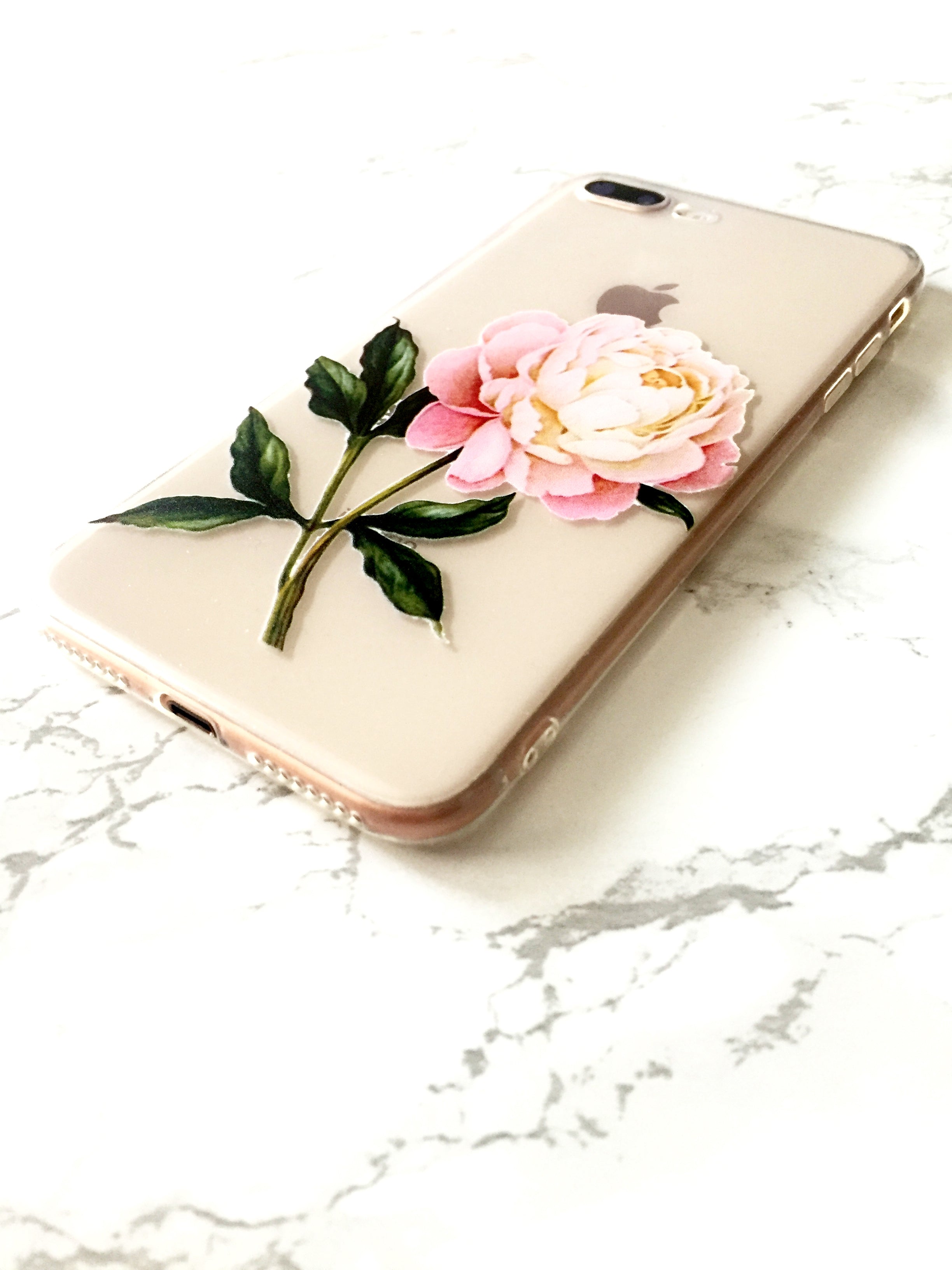 Peony Flower Floral Phone Case